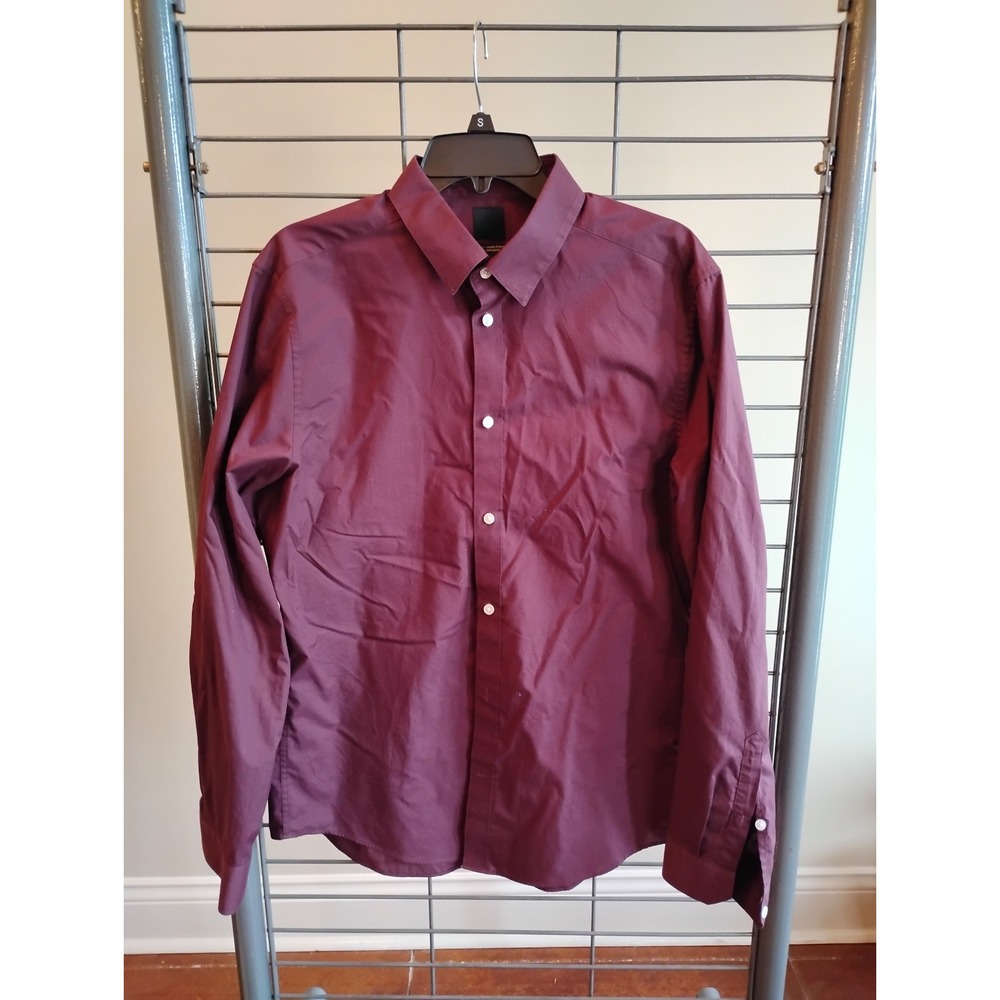 H&M long sleeve button down shirt